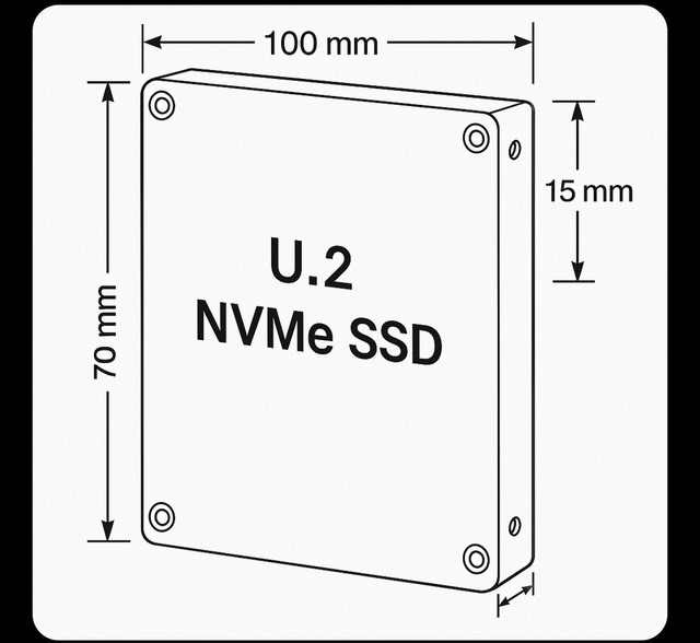 u.2 ssd plastic box packaging